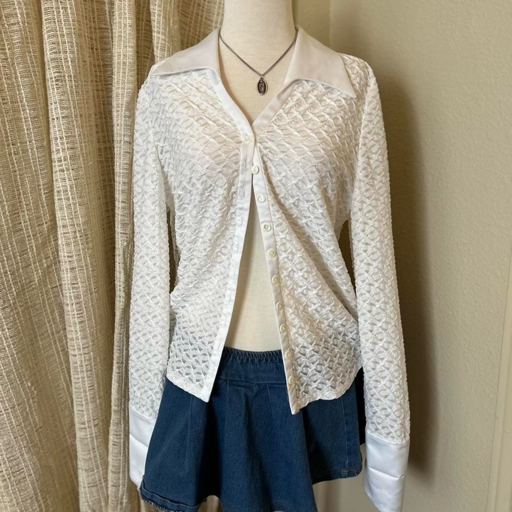 Stanley Ivory Patterned Top